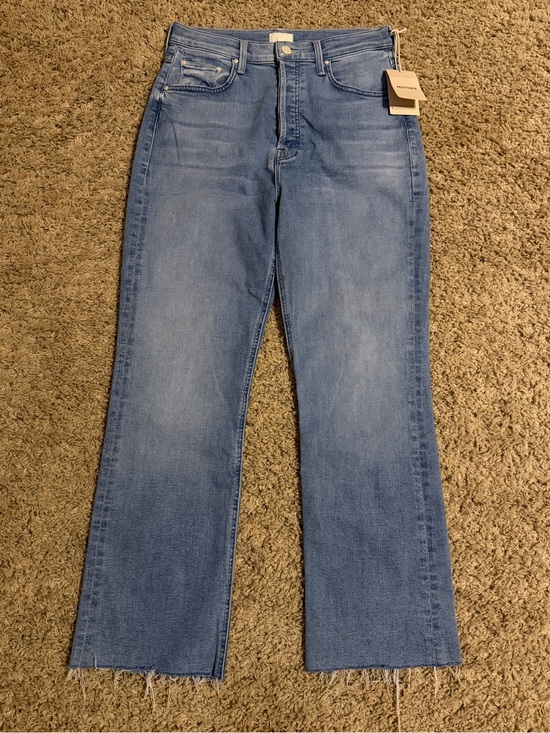 MOTHER Denim - MOTHER The Tripper Ankle Fray Jean NWT